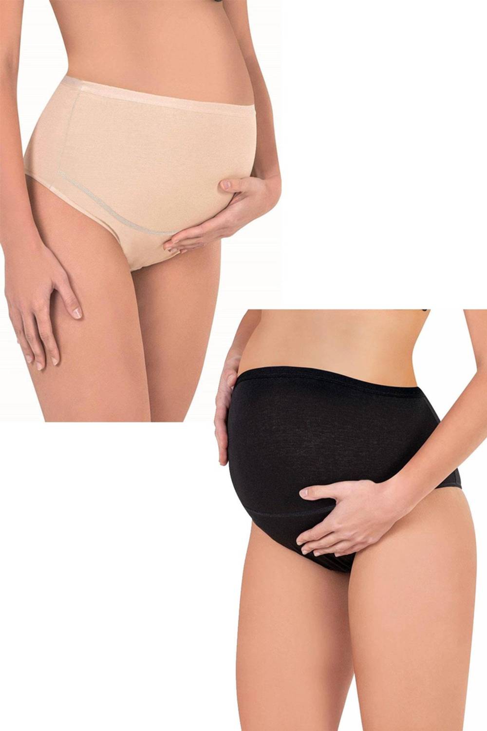 كولوت حوامل من القطن بنسبة 95% و5% ليكرا، مريحة وداعمة، متاحة بمقاسات XL، 2XL، L، M، مصنوعة محليًا وبجودة عالية