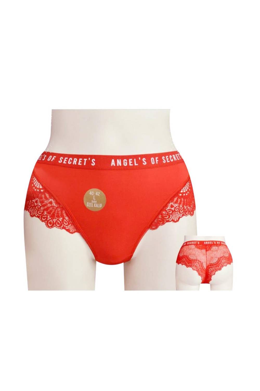 Жіночі Бато Танга з мікро бічними та задніми бантами Papatya 5238, 95% поліестер, 5% еластан, розміри 38-40, безпечний матеріал