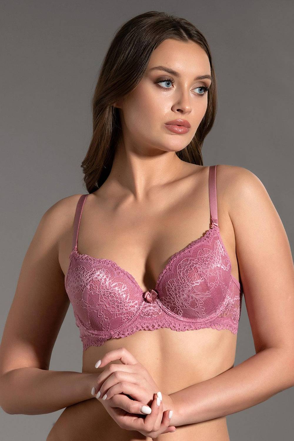 Базовий бюстгальтер з мереживним дизайном | Український бюстгальтер 1781, виготовлений з безпечних матеріалів, доступний в розмірах 80 та 95