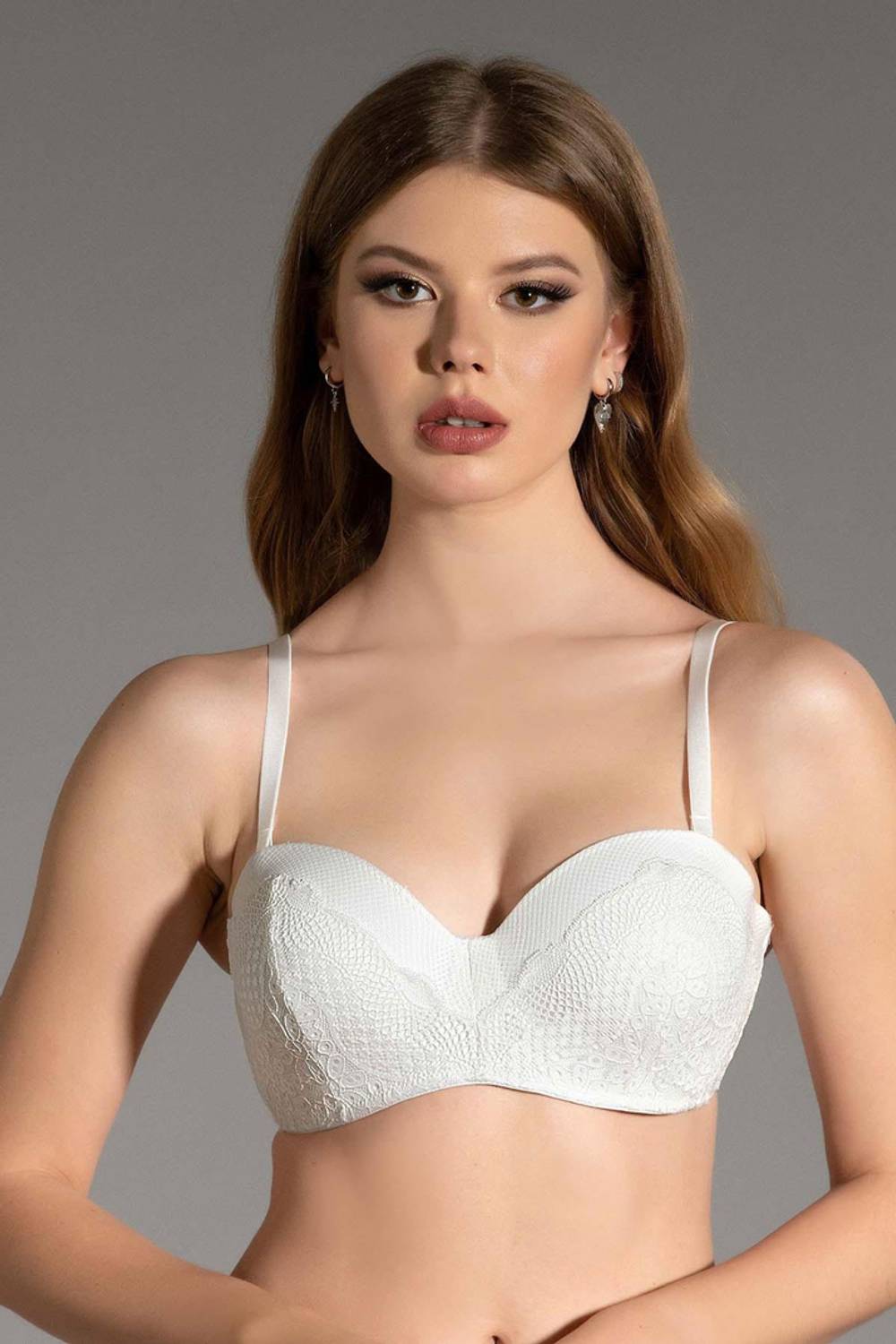 Безкаркасний бюстгальтер New Bra 4018 | 90% поліамід, 10% поліестер, українське виробництво, без шкідливих матеріалів, жіноче білизна
