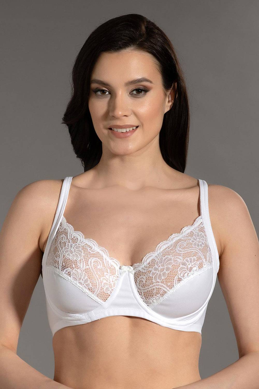 Бюстгальтер C кап, з мереживом, коригуючий | New Bra 6000, великі розміри, українське виробництво, безпечні матеріали, різні розміри 85-100