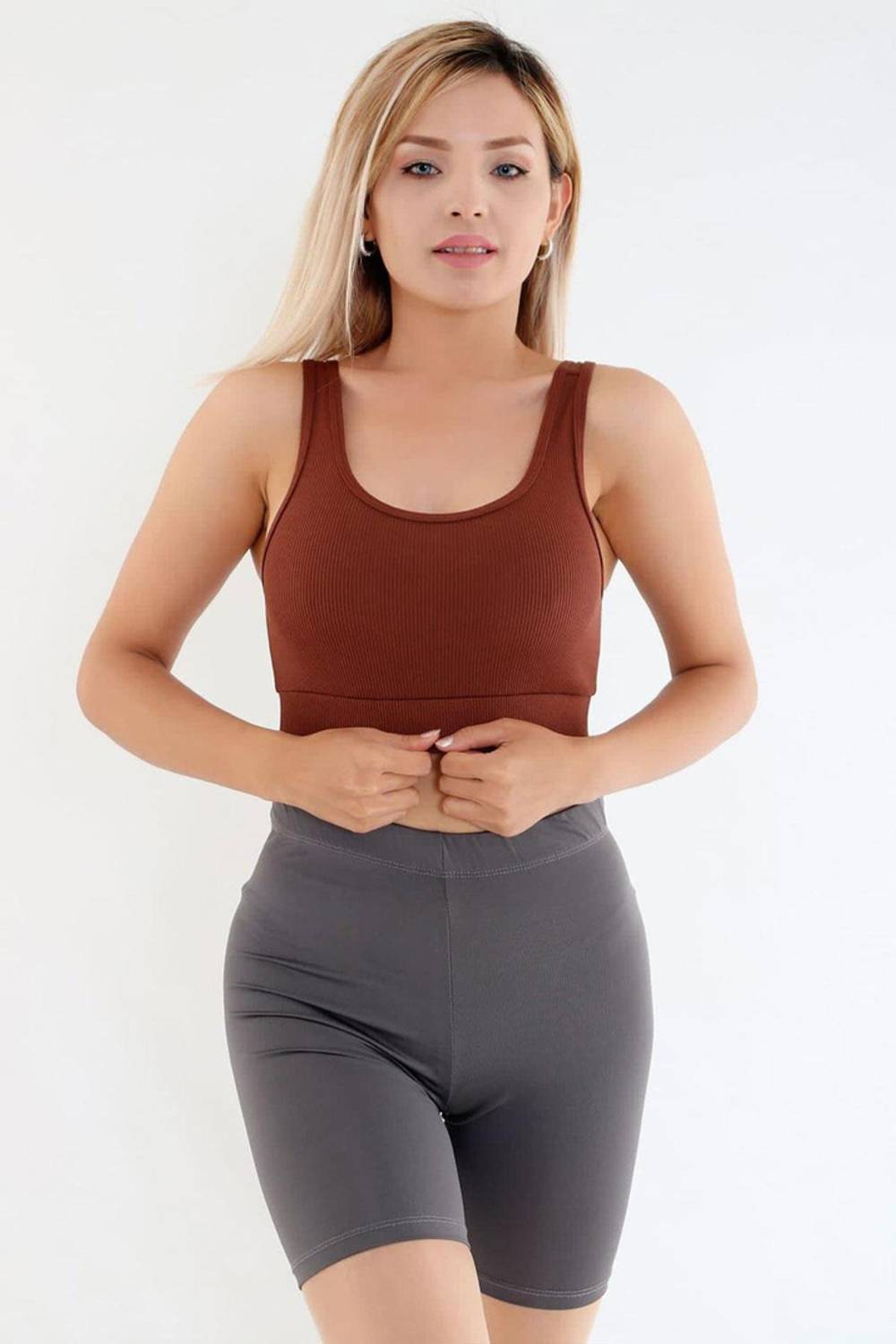 Суперкомфортний жіночий спортивний бюстгальтер Kompedan Fitilli, розміри S/M, M/L, безпечні матеріали, м’яка еластична тканина