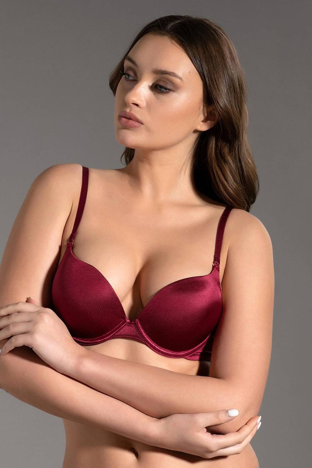 Супортований базовий бюстгальтер для жінок | 7030, 90% поліамід, 10% поліестер, якісний вітчизняний продукт, доступний у розмірах 90, 80, 85, 75
