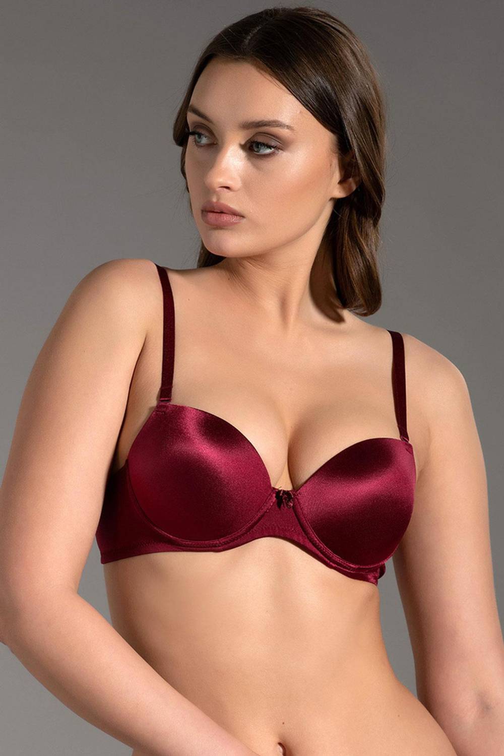 Безкаркасный базовый бюстгальтер | 7025, 90% полиамид, 10% полиэстер, отечественное производство, безопасные материалы, размер 80-95