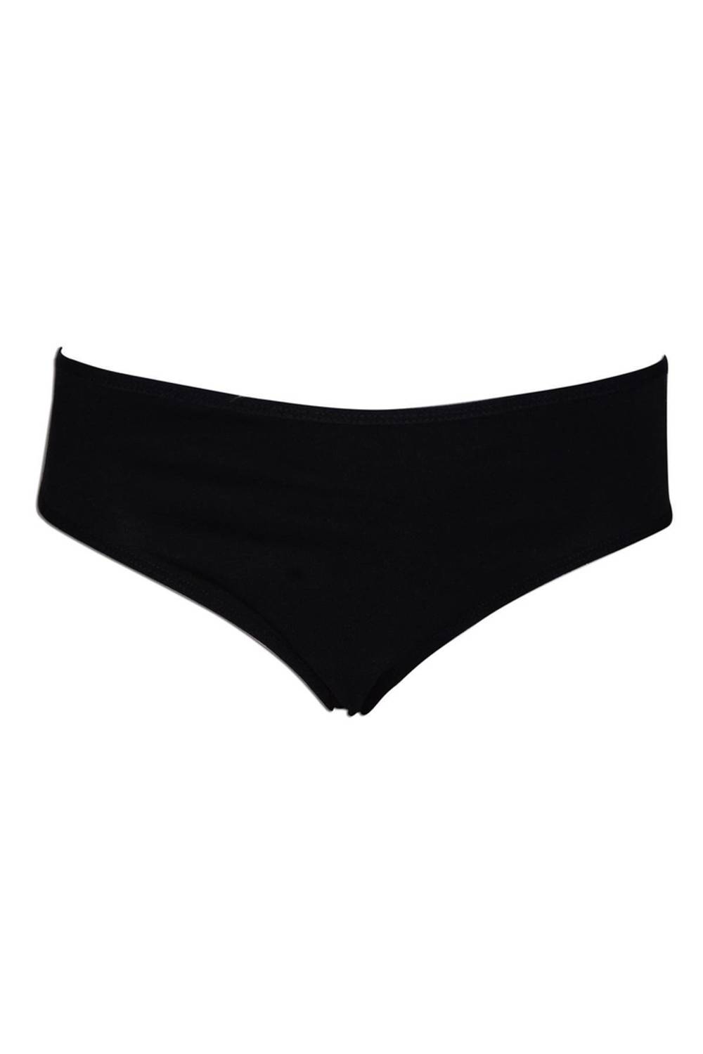 Жіночі бавовняні боксери чорні Papatya 0234, розмір 40-42, 95% бавовни, 5% еластан, без шкідливих матеріалів