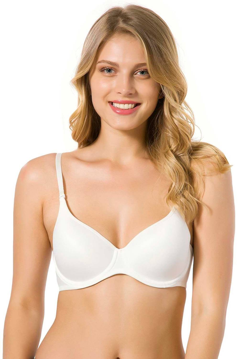 Бюстгальтер без підтримки з мікрофібри кремового кольору Le Jardin 9600, 85% поліестер, 15% еластан, жіночий, розміри 80 і 90