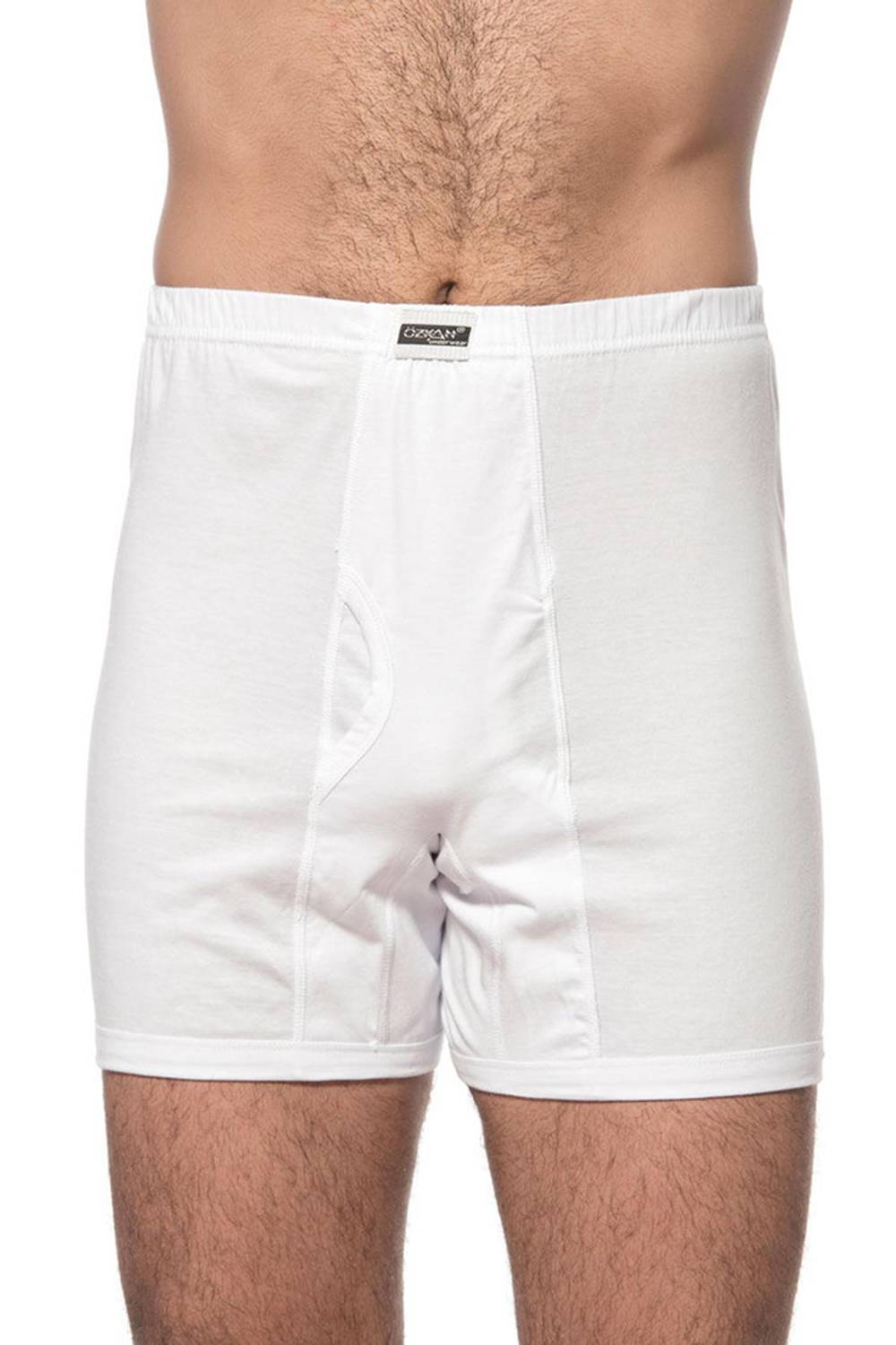 كومبيدان سروال داخلي رجالي أبيض سوبرم بكسرات متاحة بمقاسات 4-10