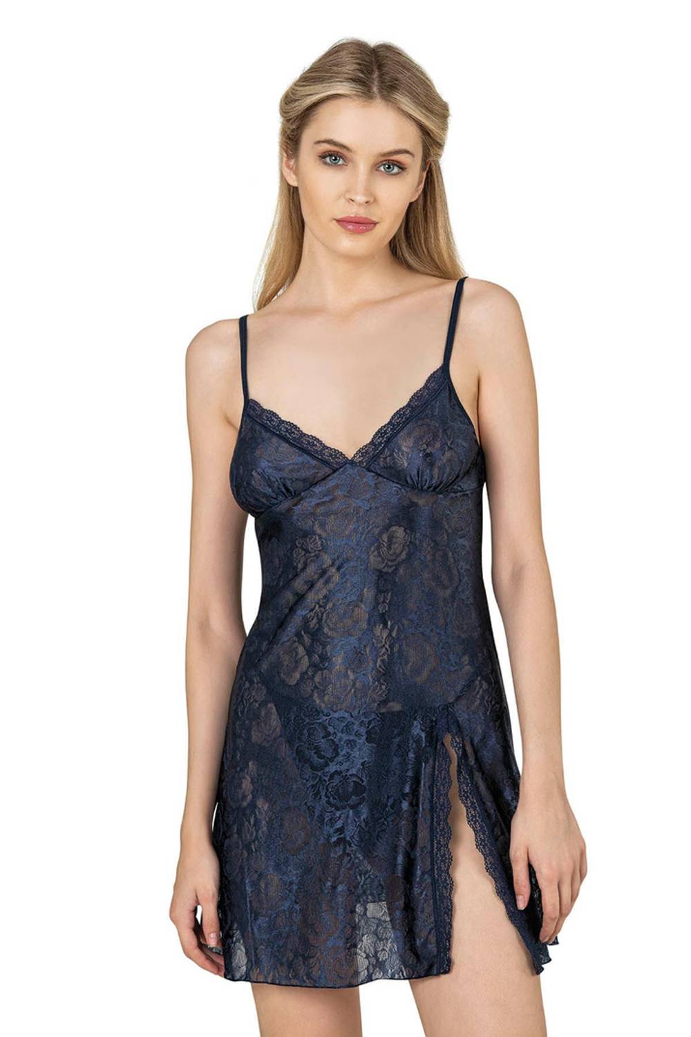 Женская короткая ночная сорочка Primoda 8051, бренд Underwear, размеры S, M, L, XL