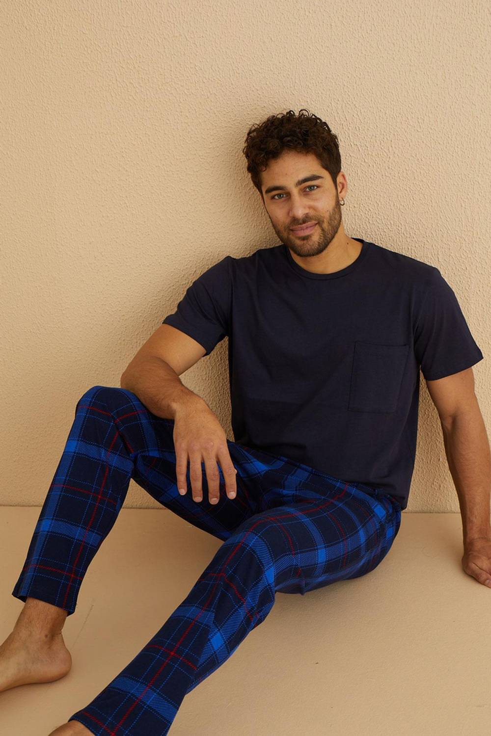 Супрем молодіжний комплект піжами з коротким рукавом, різні розміри XL, L, M, XXL