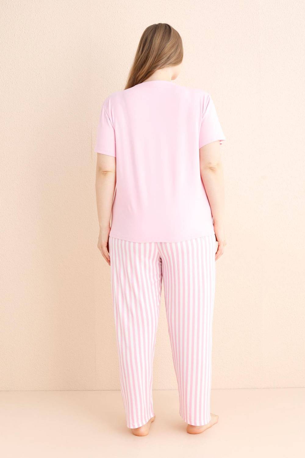 Пижамный комплект Milan с воротником, большие размеры 3XL, 4XL, 5XL от бренда Underwear