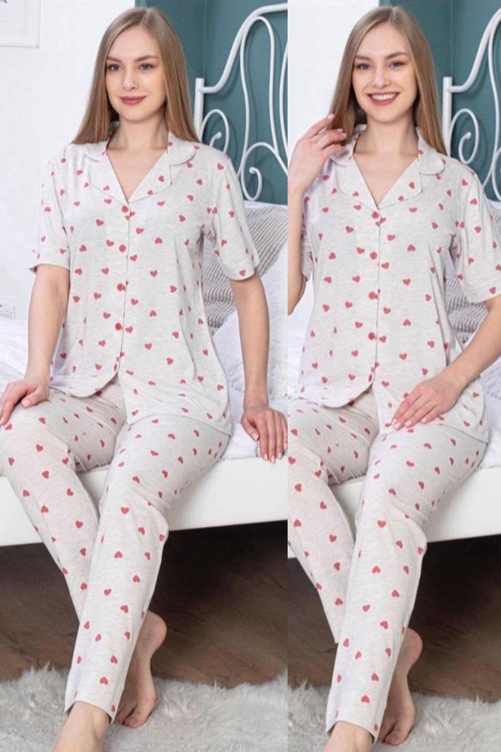 Молодежный комплект пижамы с пуговицами спереди, размер S/M, XL, L, XXL, бренд Underwear