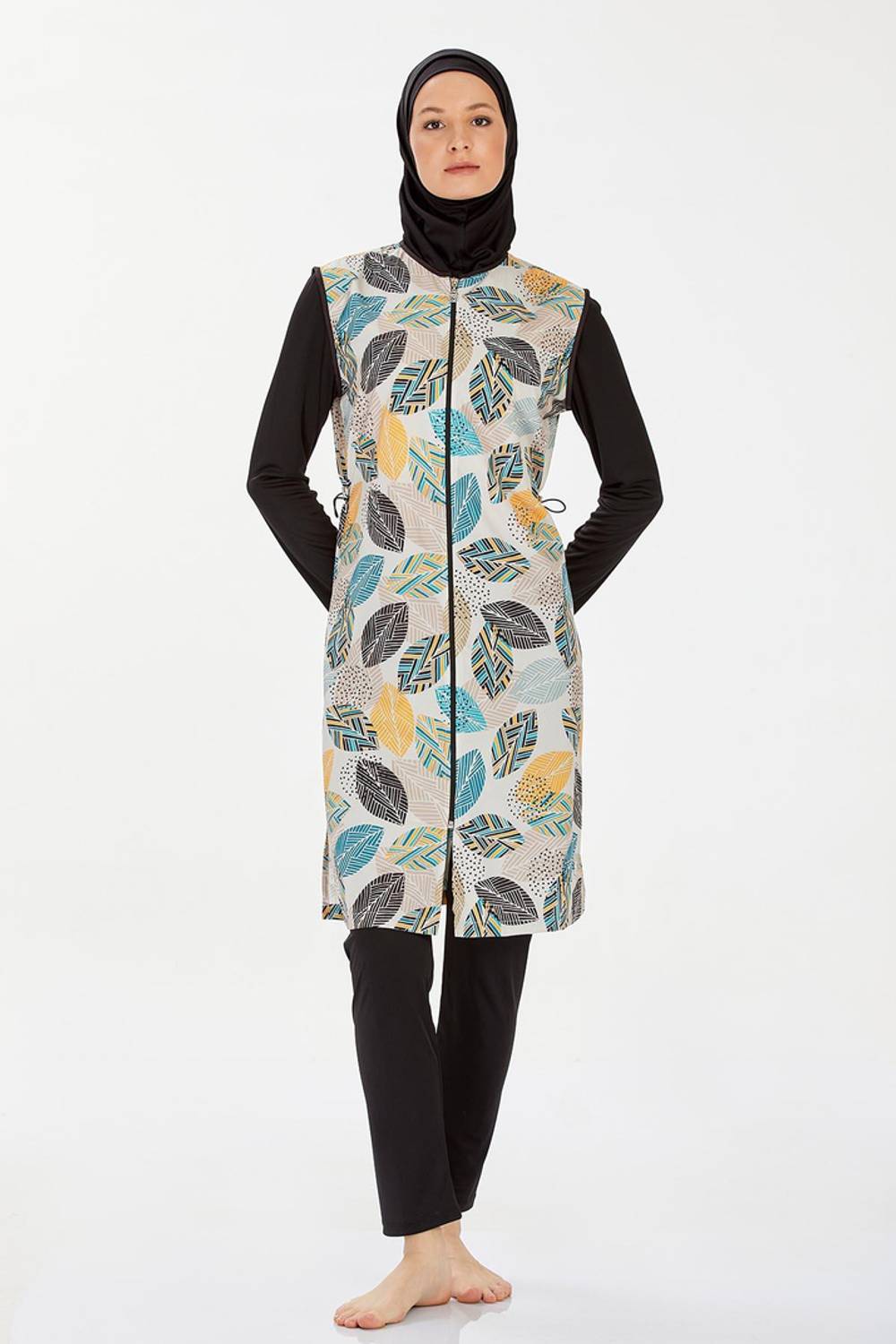 Женский купальник для мусульманок Verena из парашютной ткани с длинным рукавом, размеры S, M, XXL