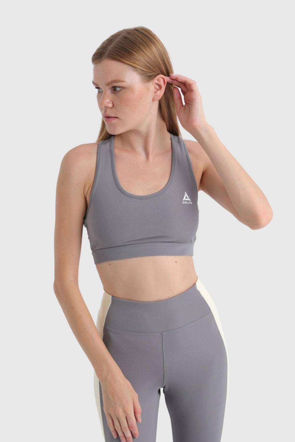 حمالة صدر رياضية نسائية | رمادي 21020 بخامات مريحة ومقاسات متعددة S, M, L, XL من ماركة Underwear