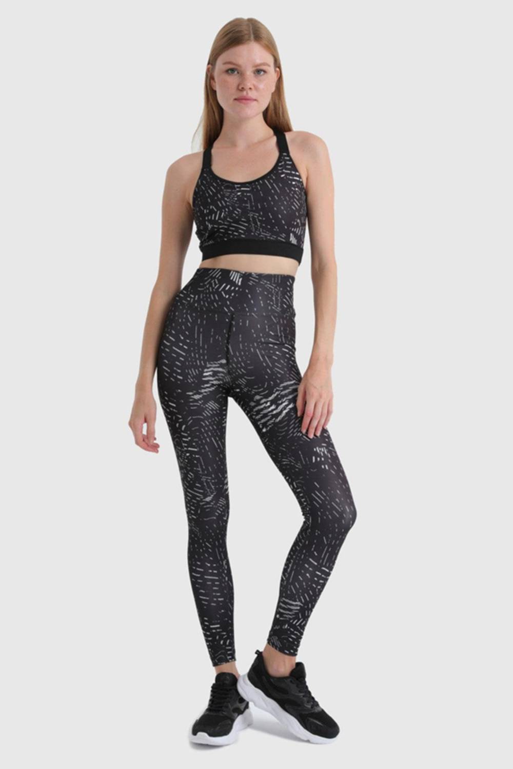 Спортивні легінси для жінок чорного кольору, бренд: Underwear, розміри S, M