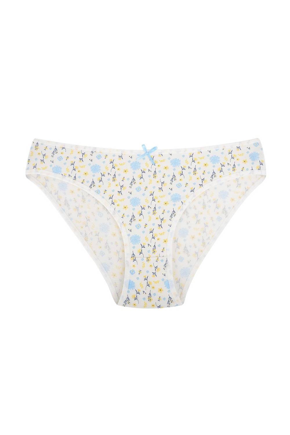 Удобные хлопковые пляжные слитные трусы с узором, размеры S/M и L/XL, бренд Underwear