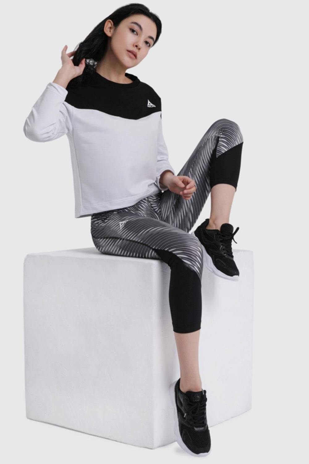 Женские беговые леггинсы | Цвет: серый, размер: S, M, L, XL от бренда Underwear