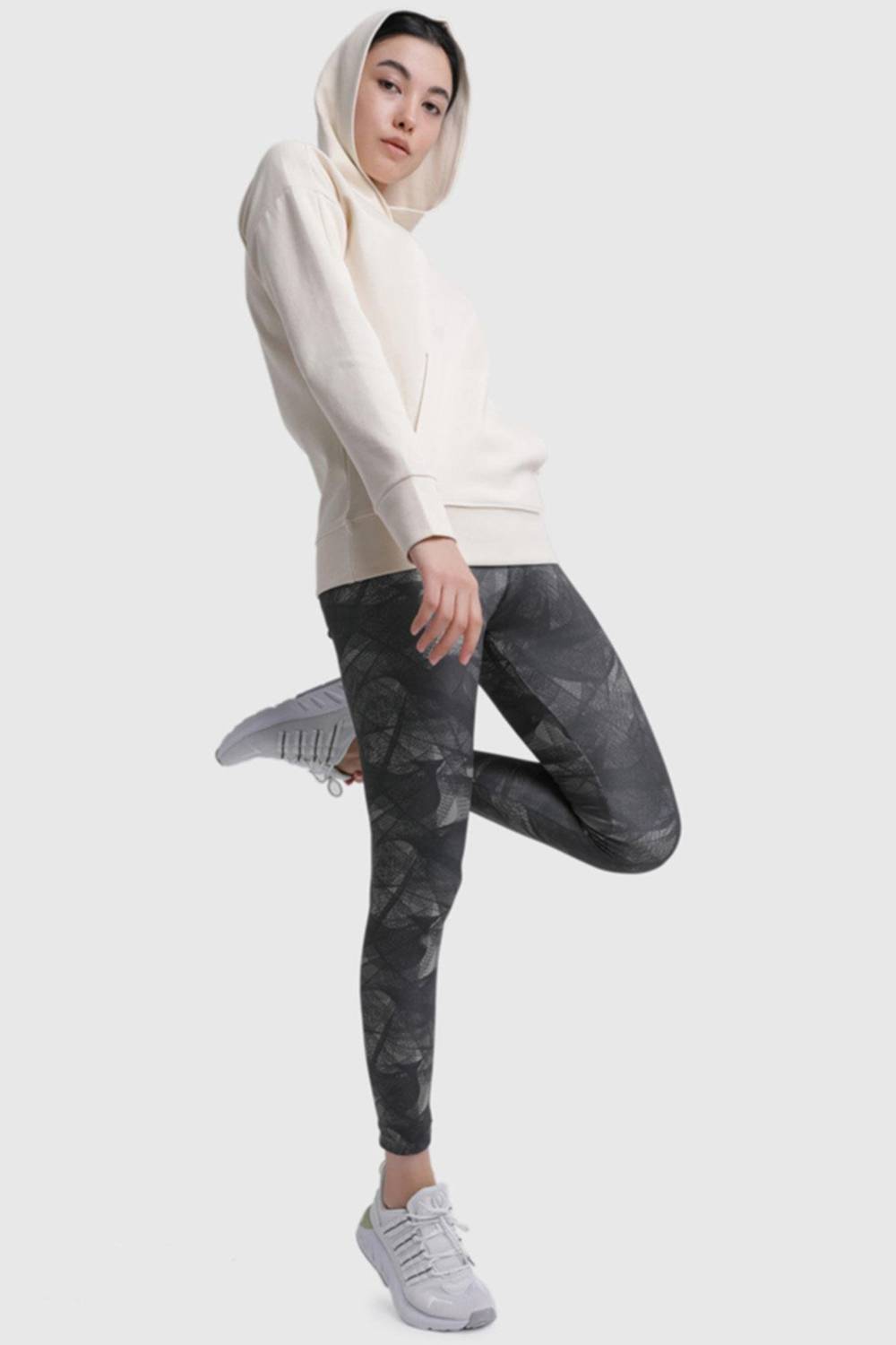 Женские спортивные леггинсы | Цвет шалфея 22016, Бренд: Underwear, Размеры: S, M, XL