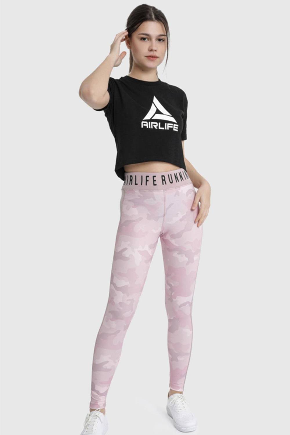 Жіночі бегові лосини | Рожеві, бренд: Underwear, розміри: S, M, L, XL