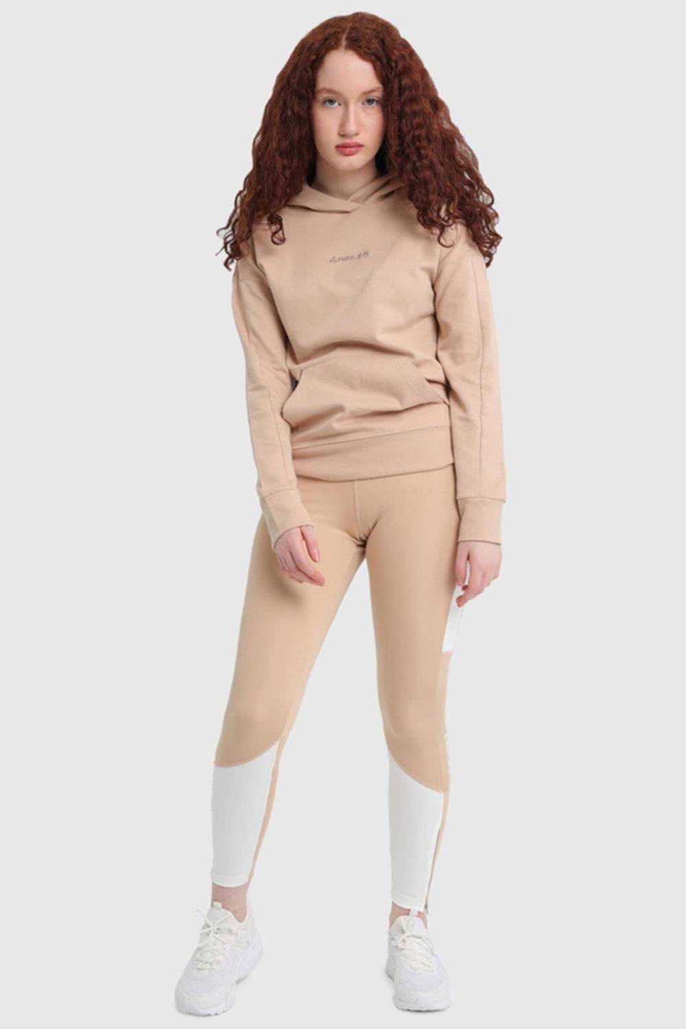 Жіночі ультра тонкі легінси | Сахара Бежевий 22024, розміри S, M, L, XL