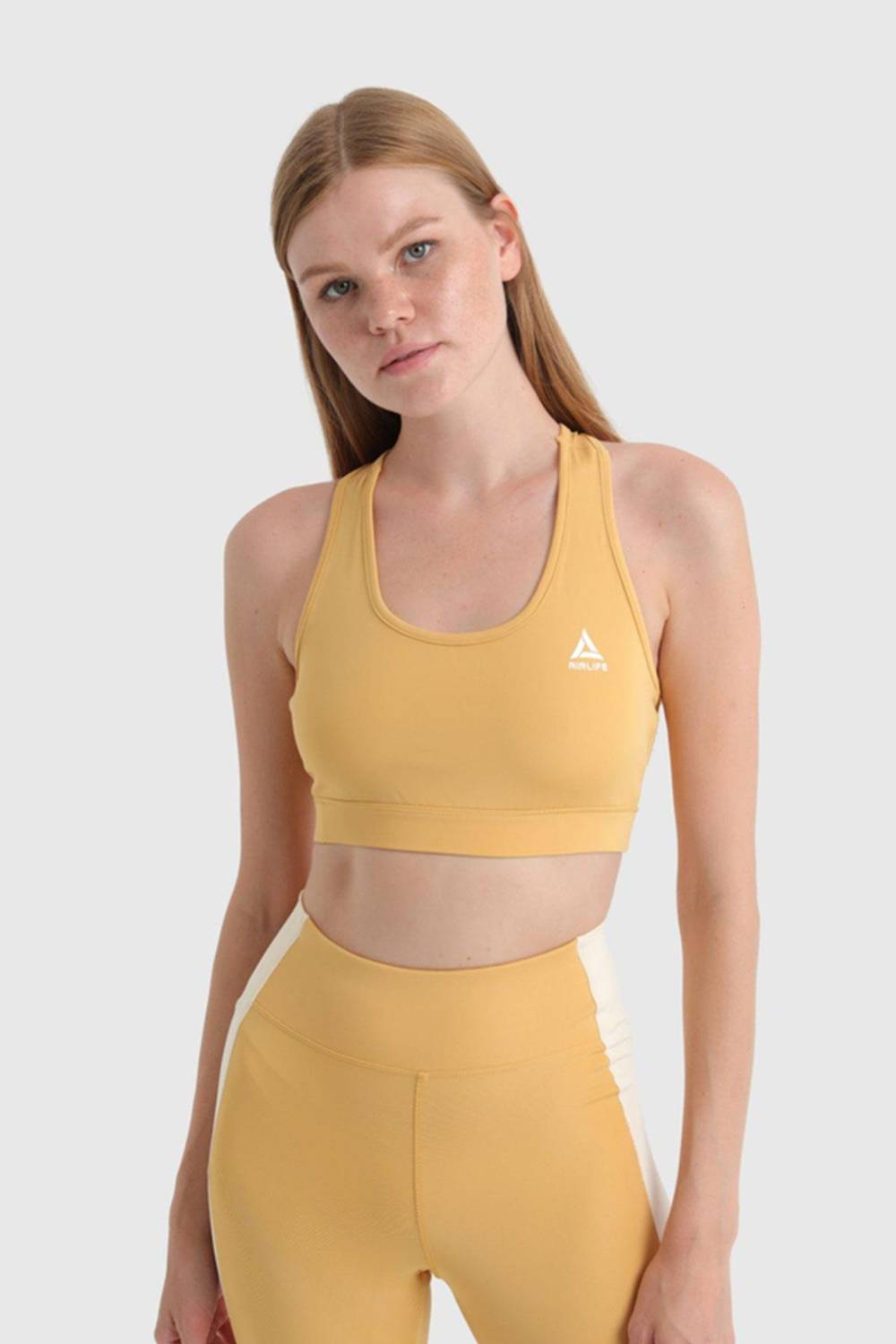 Спортивний бюстьєр для жінок | Гірчичний 21020, розміри S, M, L, XL, бренд: Underwear