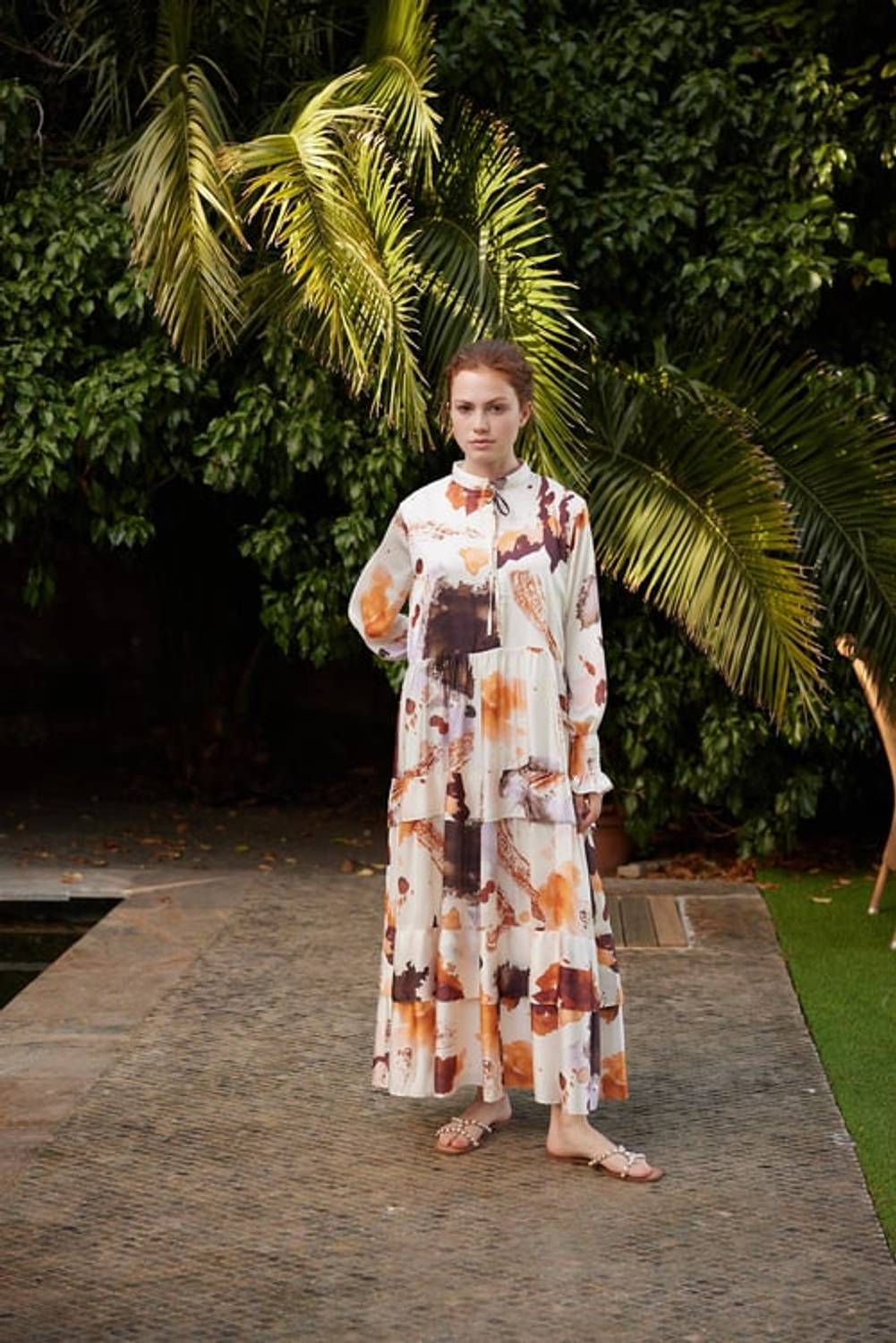 SUENO ELBİSE DESENLİ