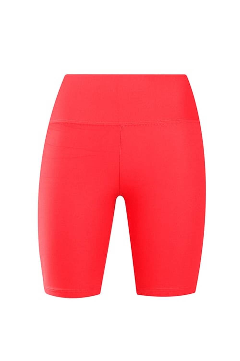 Yüksek Bel Toparlayıcı Pembe Biker Şort