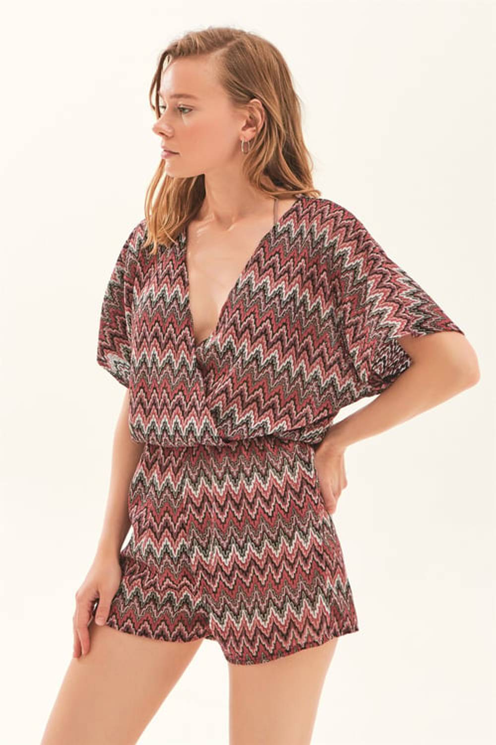 Triko Çok Renkli Tulum