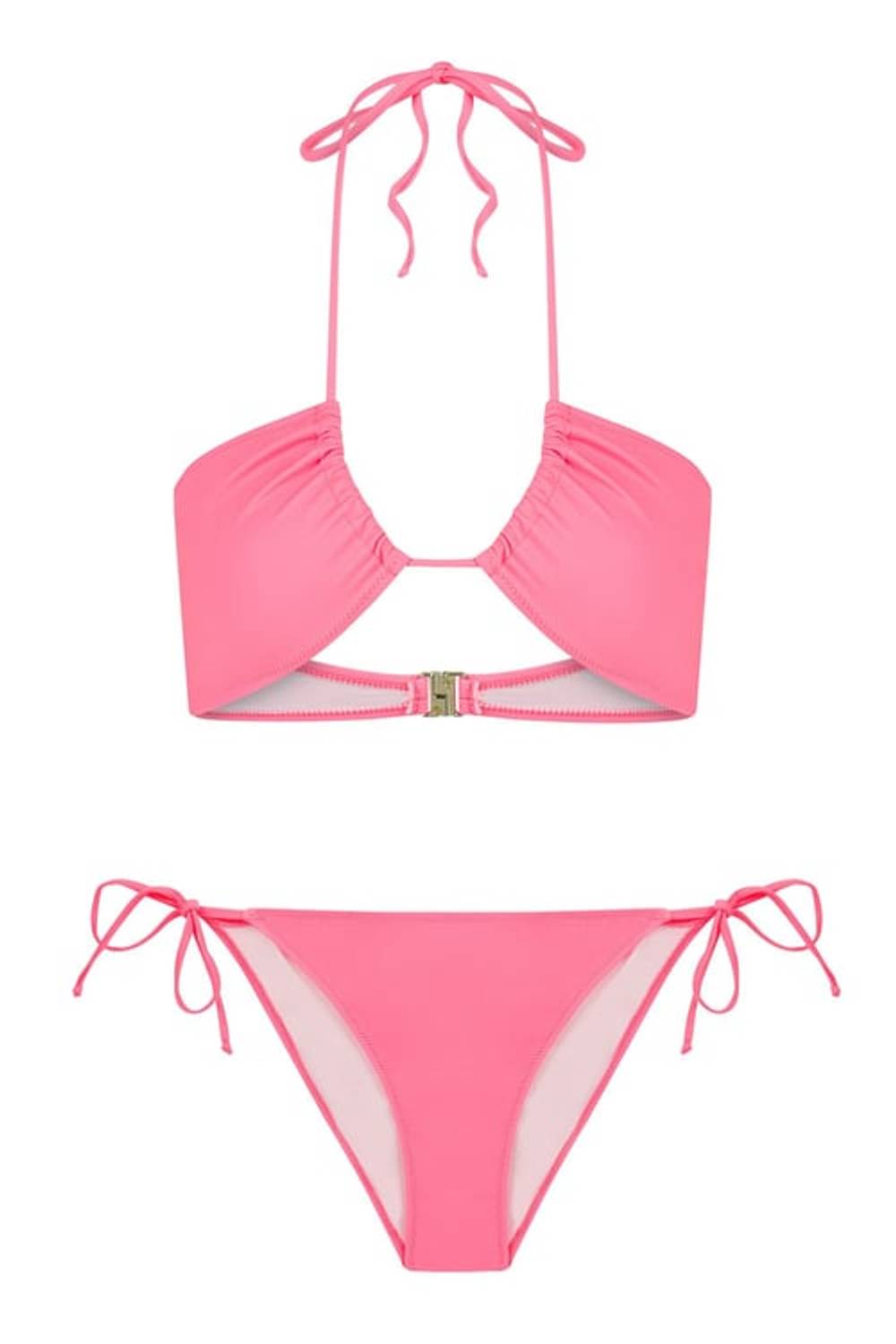 Неоновий бікіні з халтером Aquella, розмір: рожевий