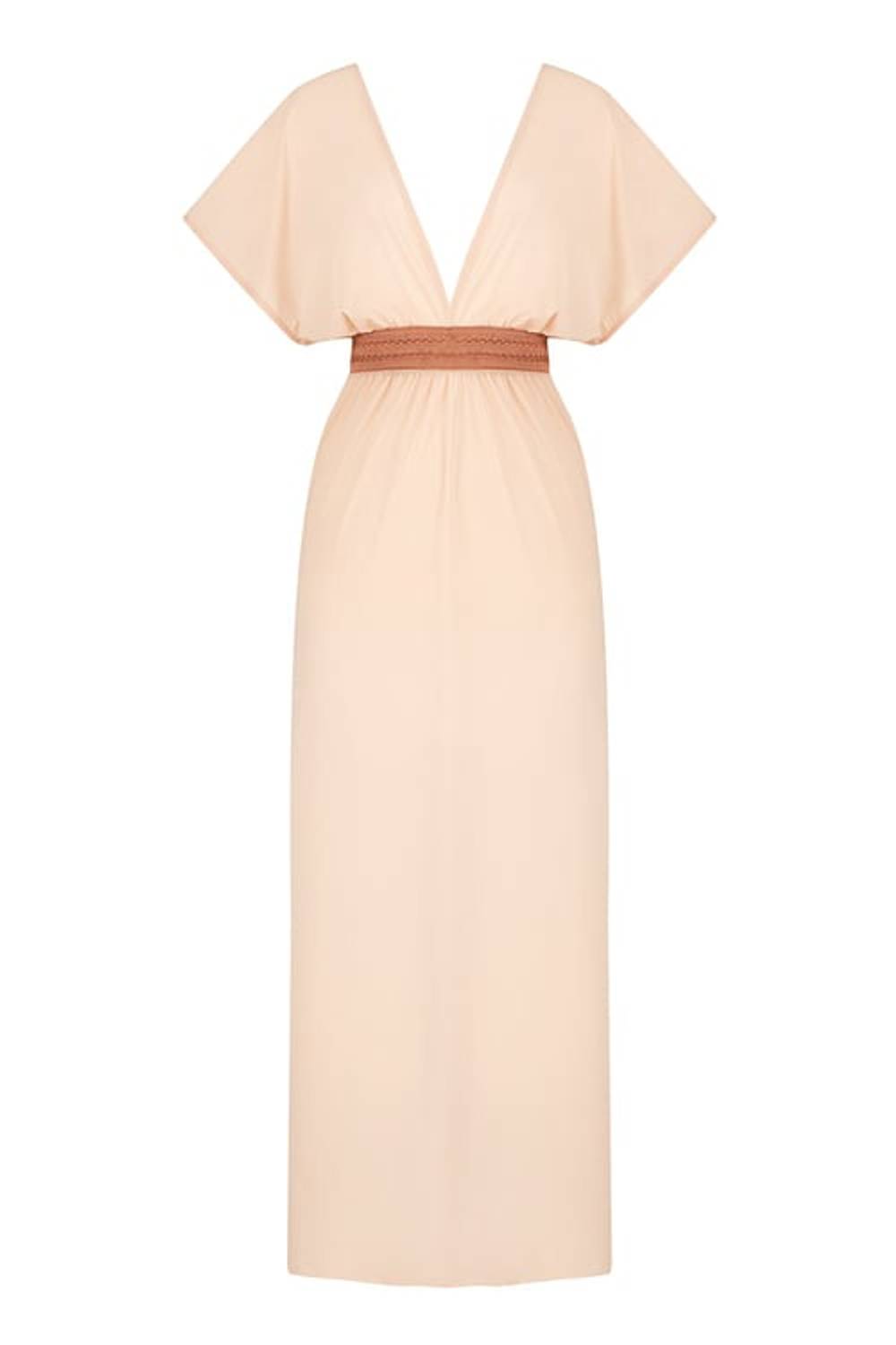 Lastik Kemerli Elbise