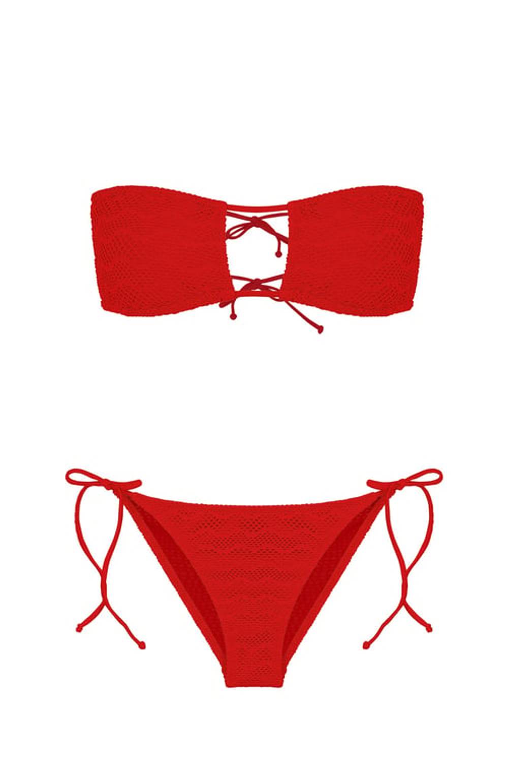 Straplez Halter Bikini Takım