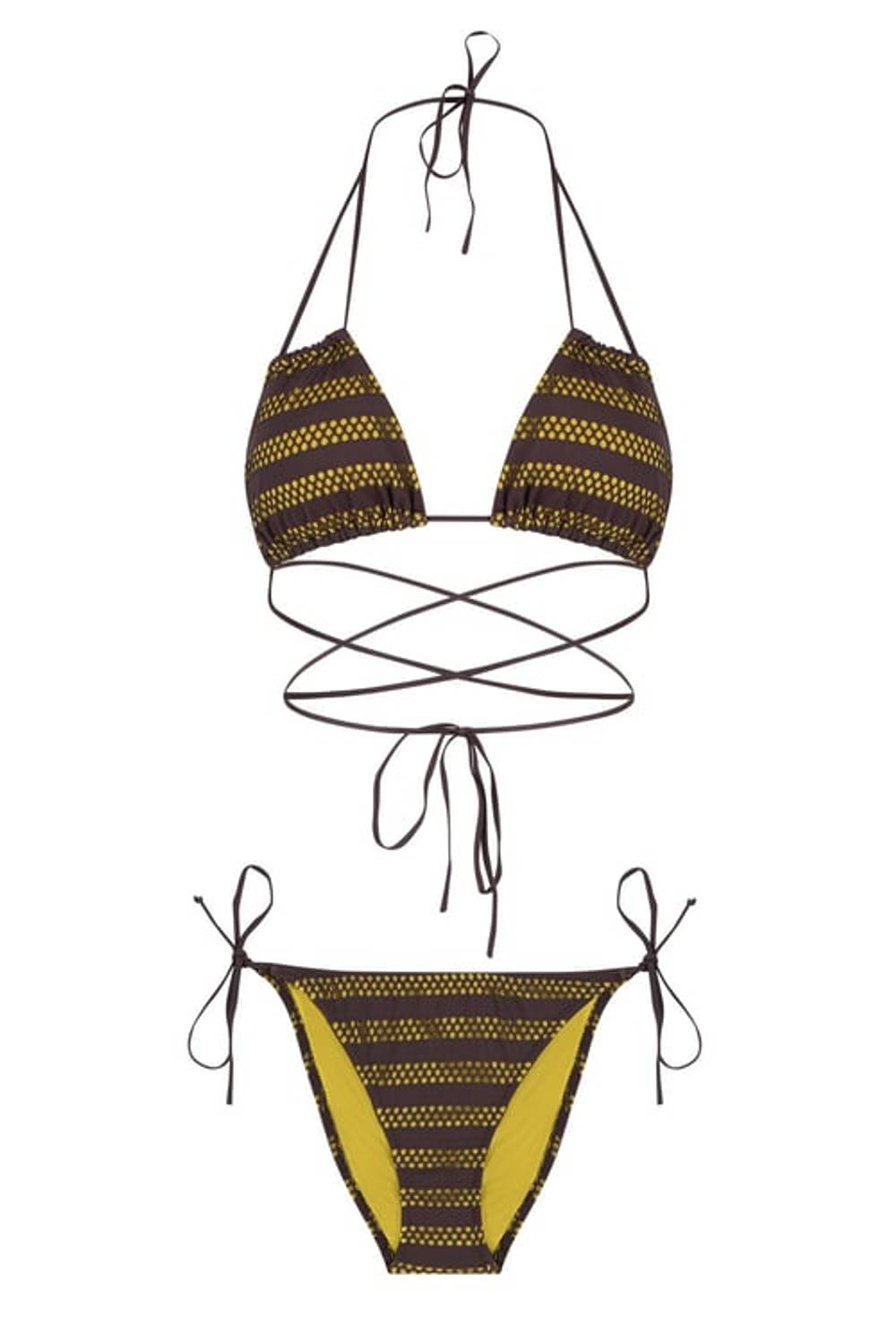 Трикутний бікіні-комплект Aquella, розміри 36, 38, 40