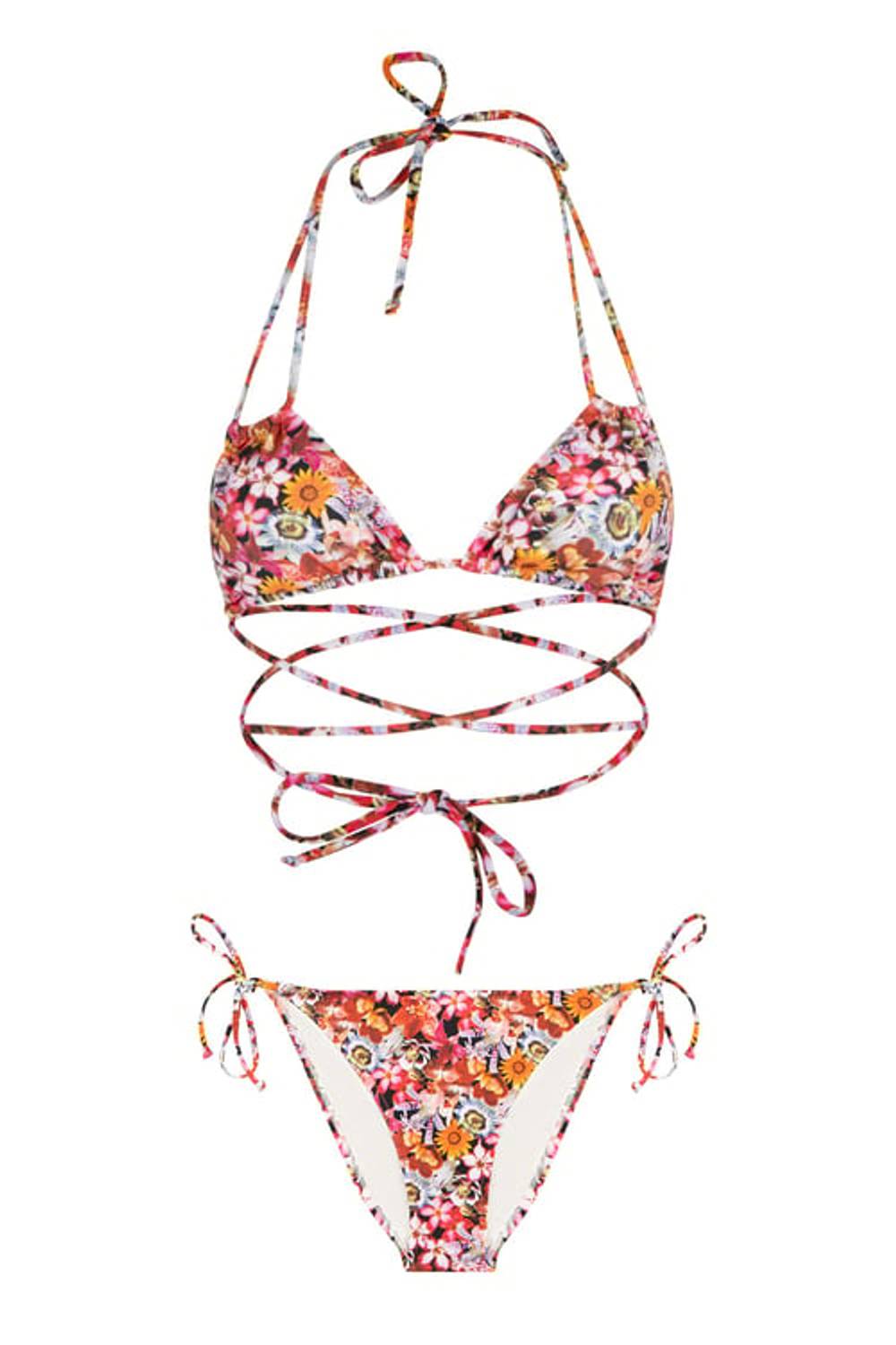 Üçgen Bağlamalı Bikini Takım