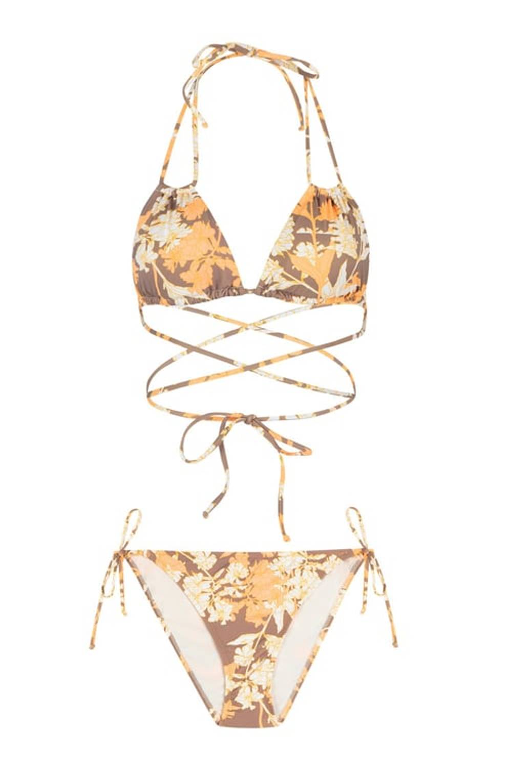 Üçgen Bağlamalı Bikini Takım