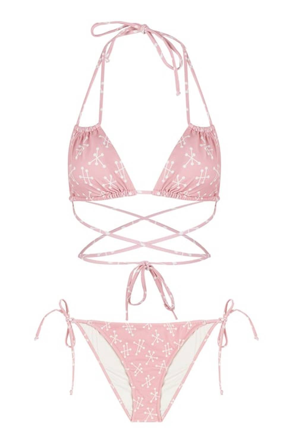 Üçgen Bağlamalı Bikini Takım