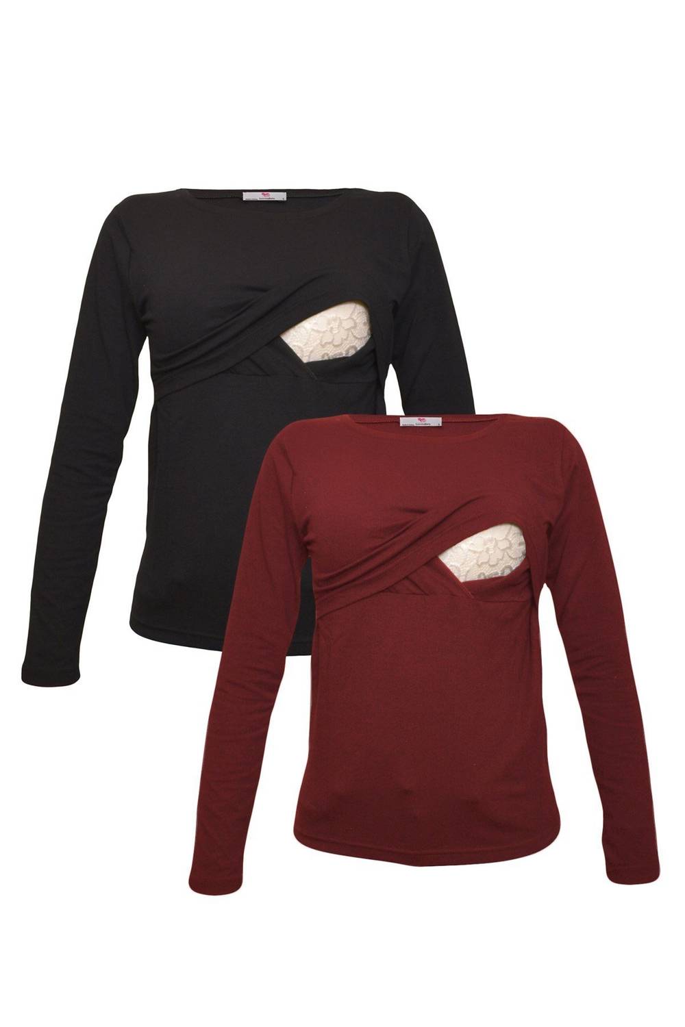 LuvmaBelly MYRA2701_2703 Breastfeeding tshirt set