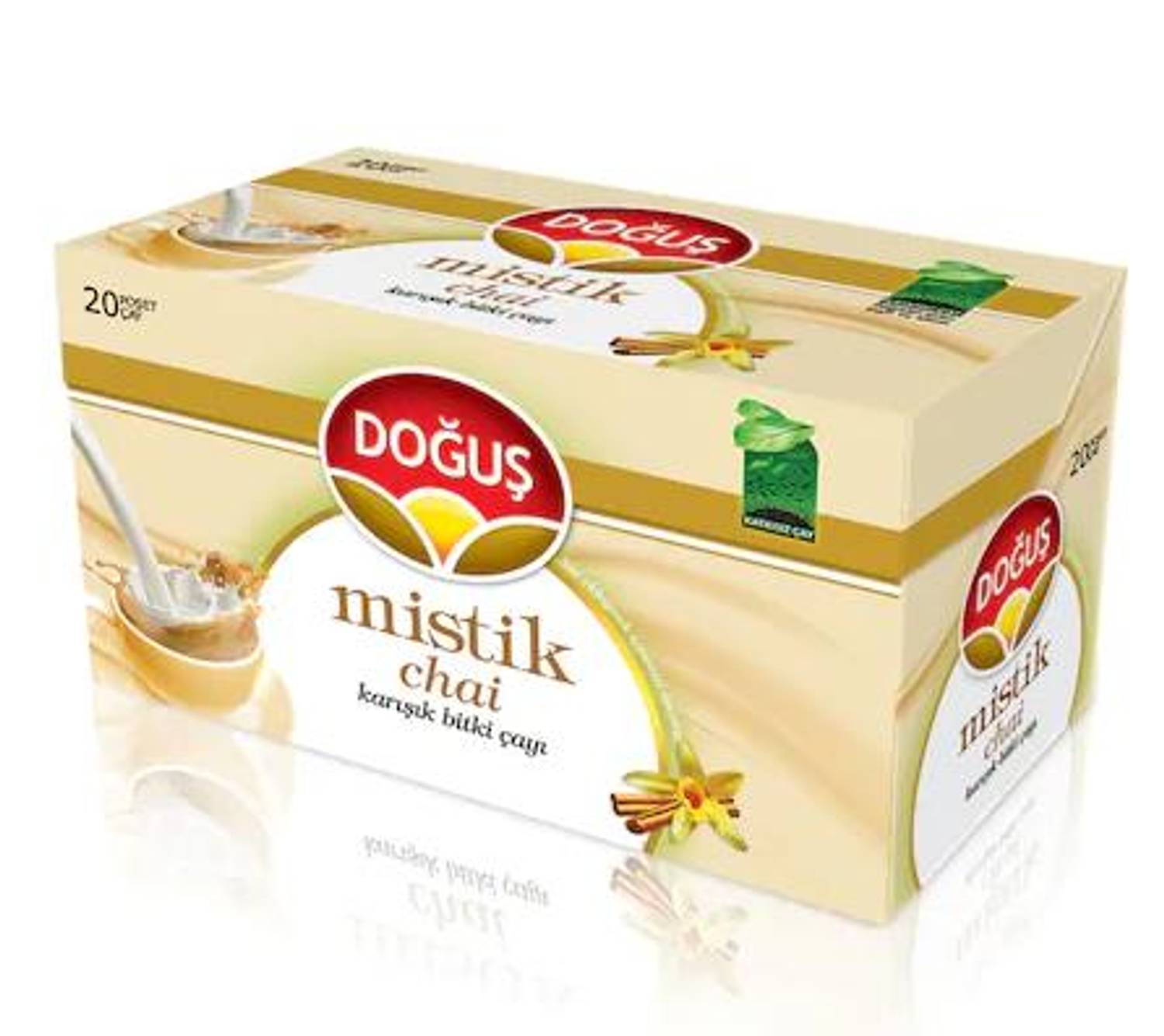 Doğuş Mistik Chai Stevyalı Çayı Süzen Poşet 20x2.5gr(600.10.50.0018)