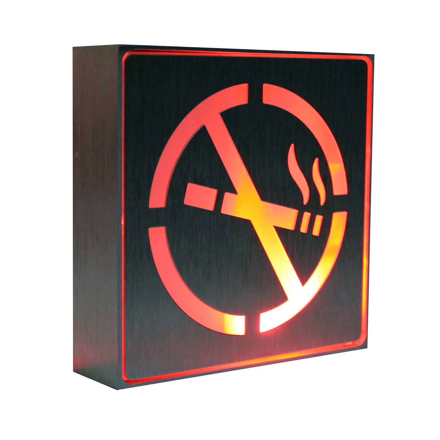 Міні вихідний світильник з червоним LED, односторонній, алюмінієвий, ток: 1 Вт, IP: 30, для аварійних ситуацій, час роботи 1 годину