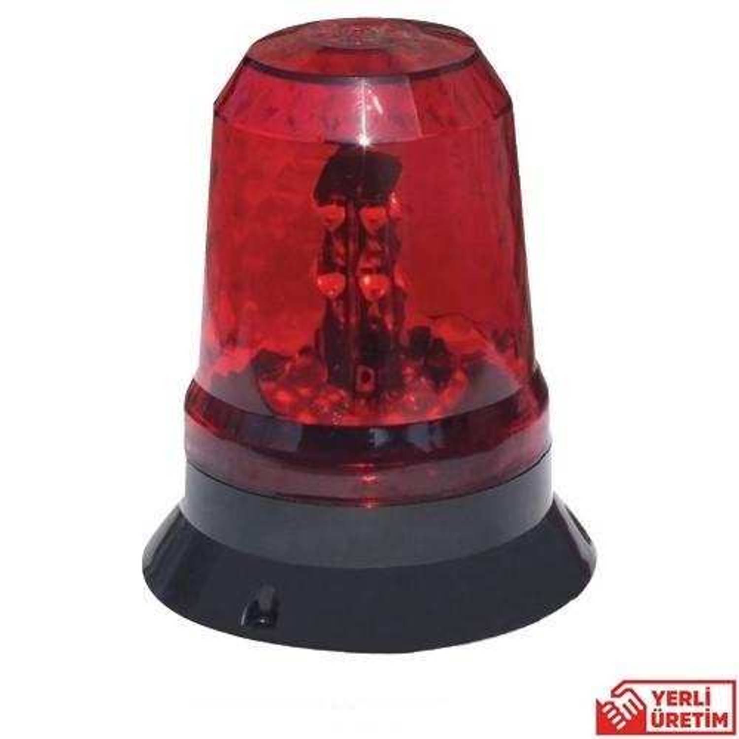 Топовая лампа 1012-K с PowerLED, красный, 12V, IP44, 1 шт, бесконечный срок службы, для экстренных ситуаций и безопасности