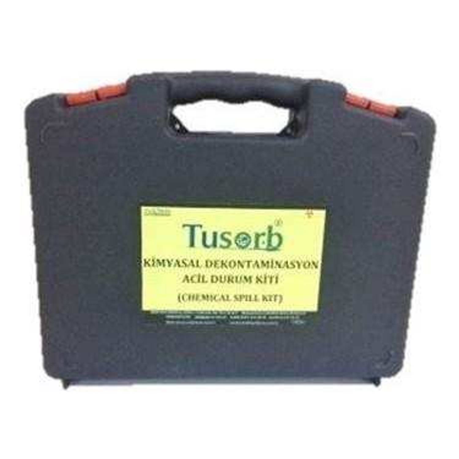 Набір для хімічної деконтамінації з абсорбуючими матеріалами для лікарень та лабораторій з засобами захисту та дезінфекторами