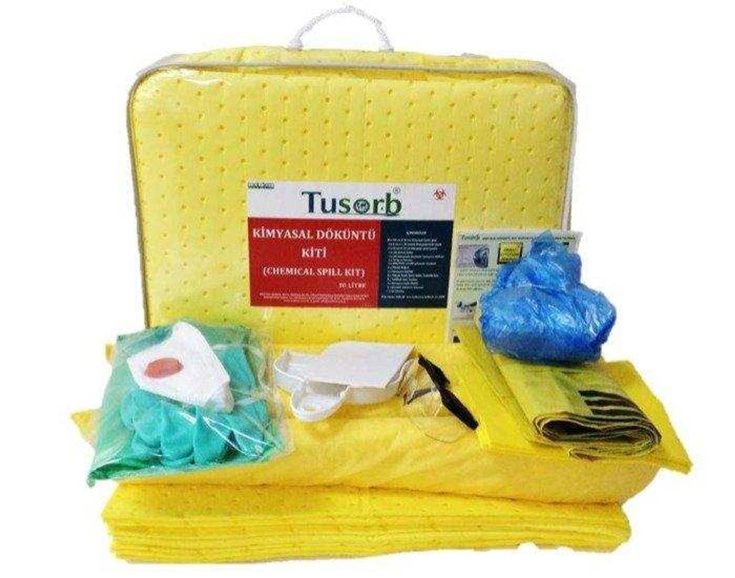 طقم انسكابات كيميائية 30 لتر