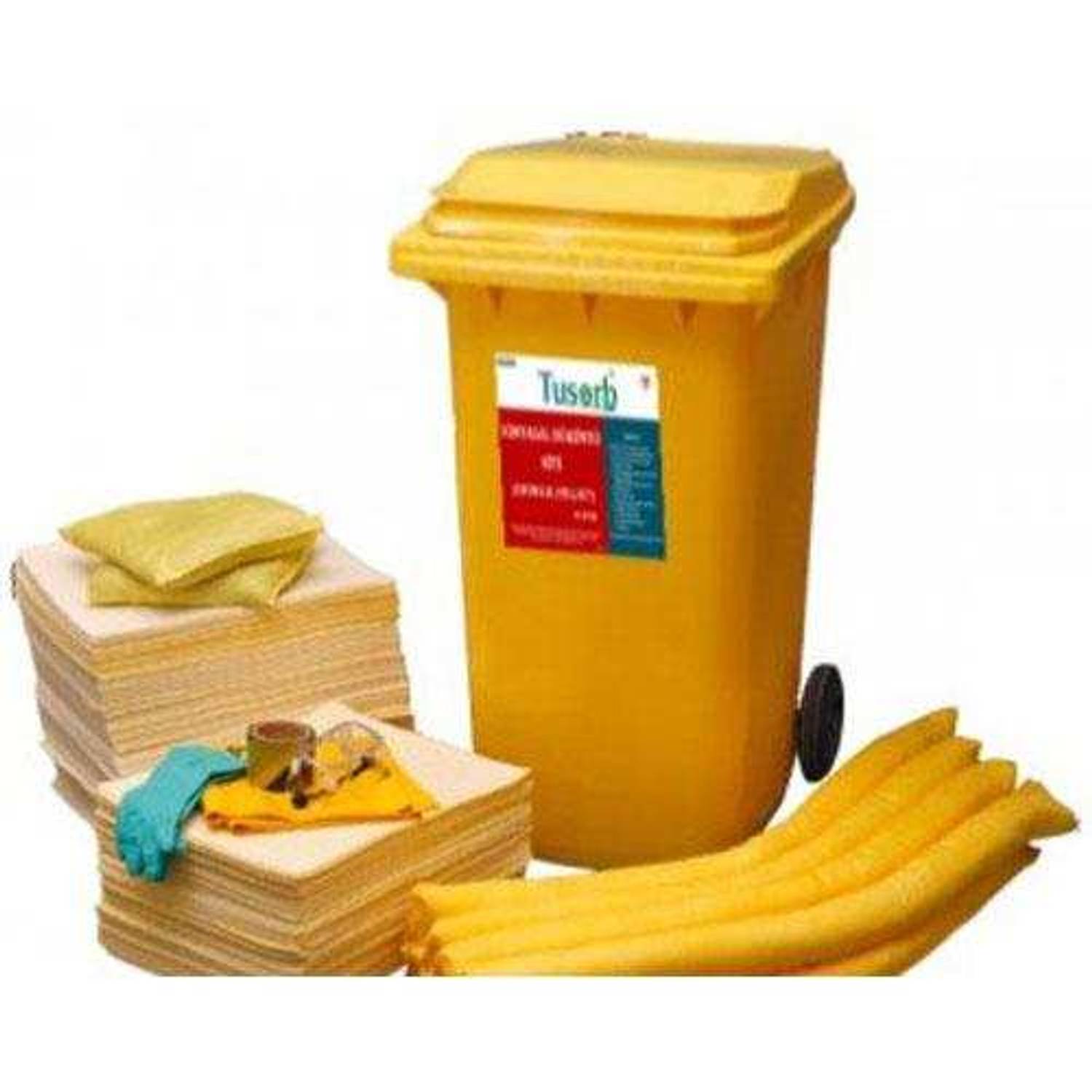 طقم انسكابات كيميائية 80 لتر