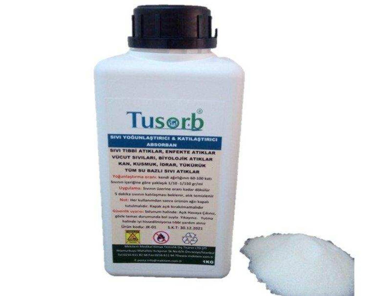 مادة مكثفة للنفايات السائلة وماصة للتبلور 1 كجم من البلاستيك تشي