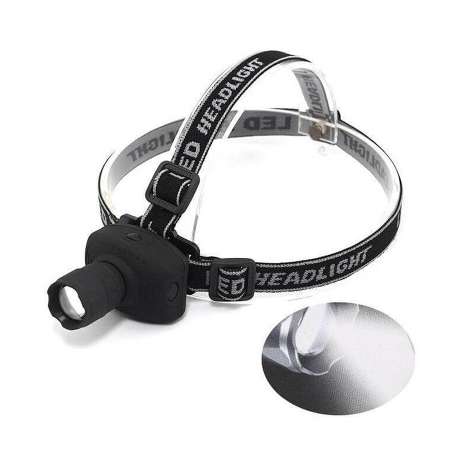 Каскадний ліхтар Bigem BM-005, 3W, 100м, білий, 4 години роботи, гнучкий, водонепроникний, для кемпінгу, риболовлі і активного відпочинку