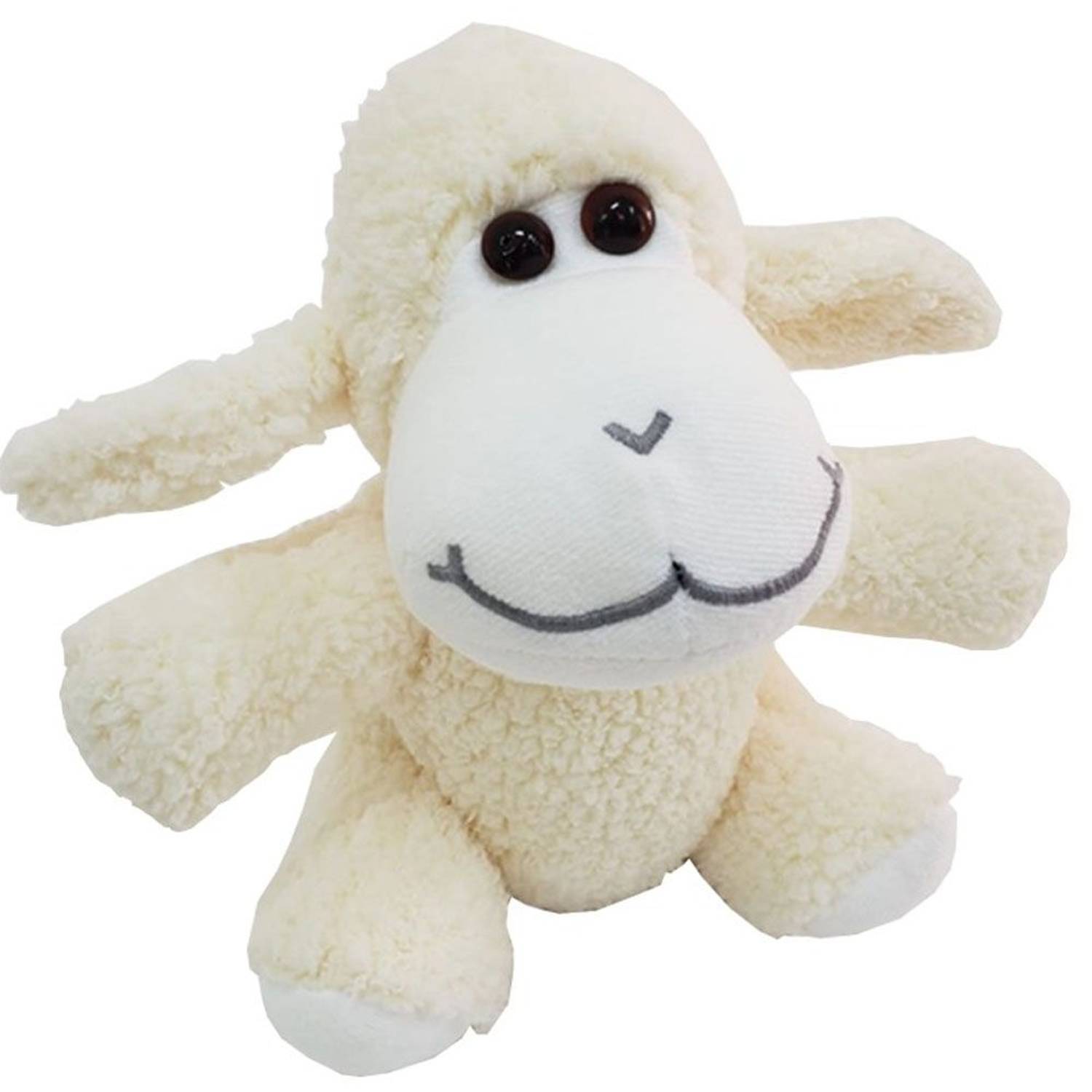 Симпатичное плюшевое ягнёнок из качественного материала, идеальный подарок для особых случаев, с элегантным дизайном 24 см х 12 см