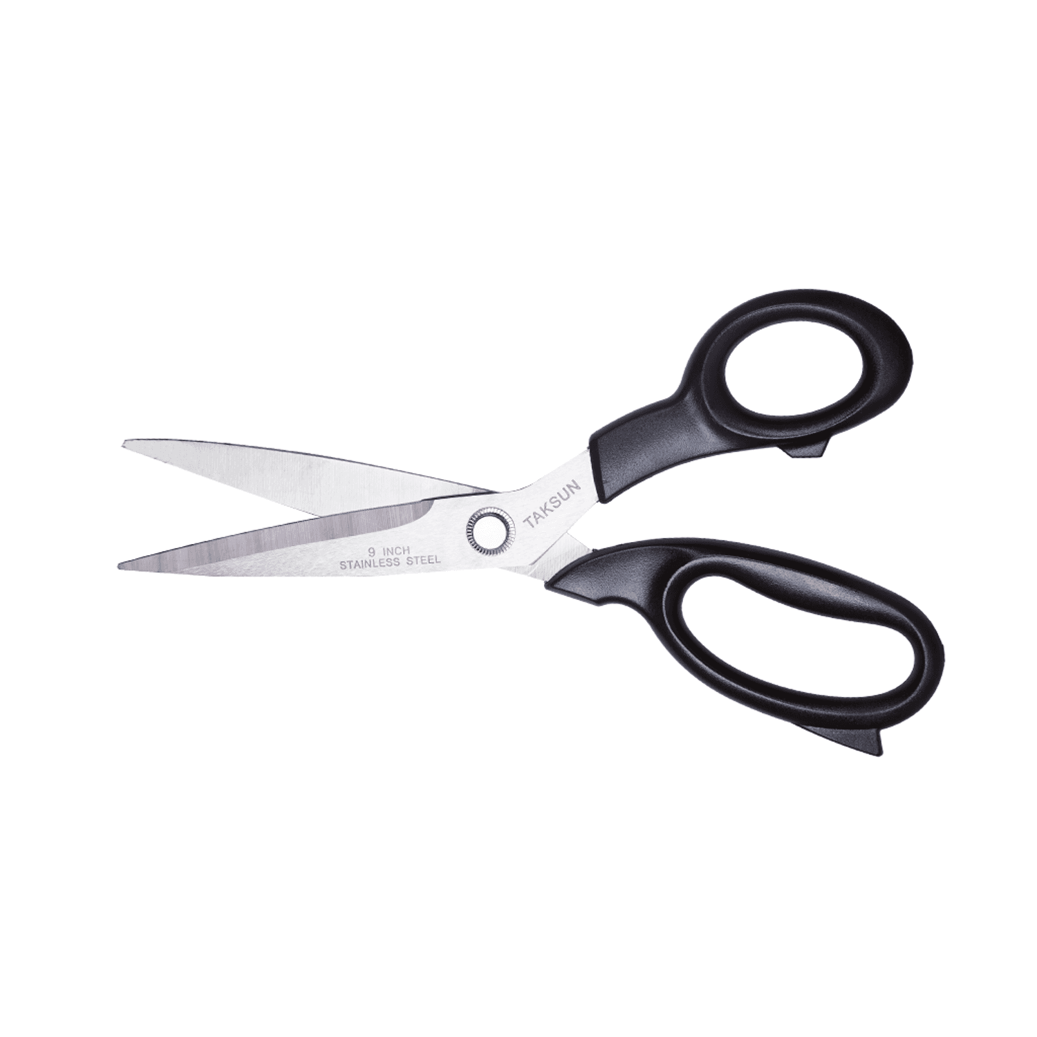 Ножницы для шитья 9" (23 см) GL120, пластиковая ручка, лазерная заточка, стальная лезвие, идеальны для любого материала