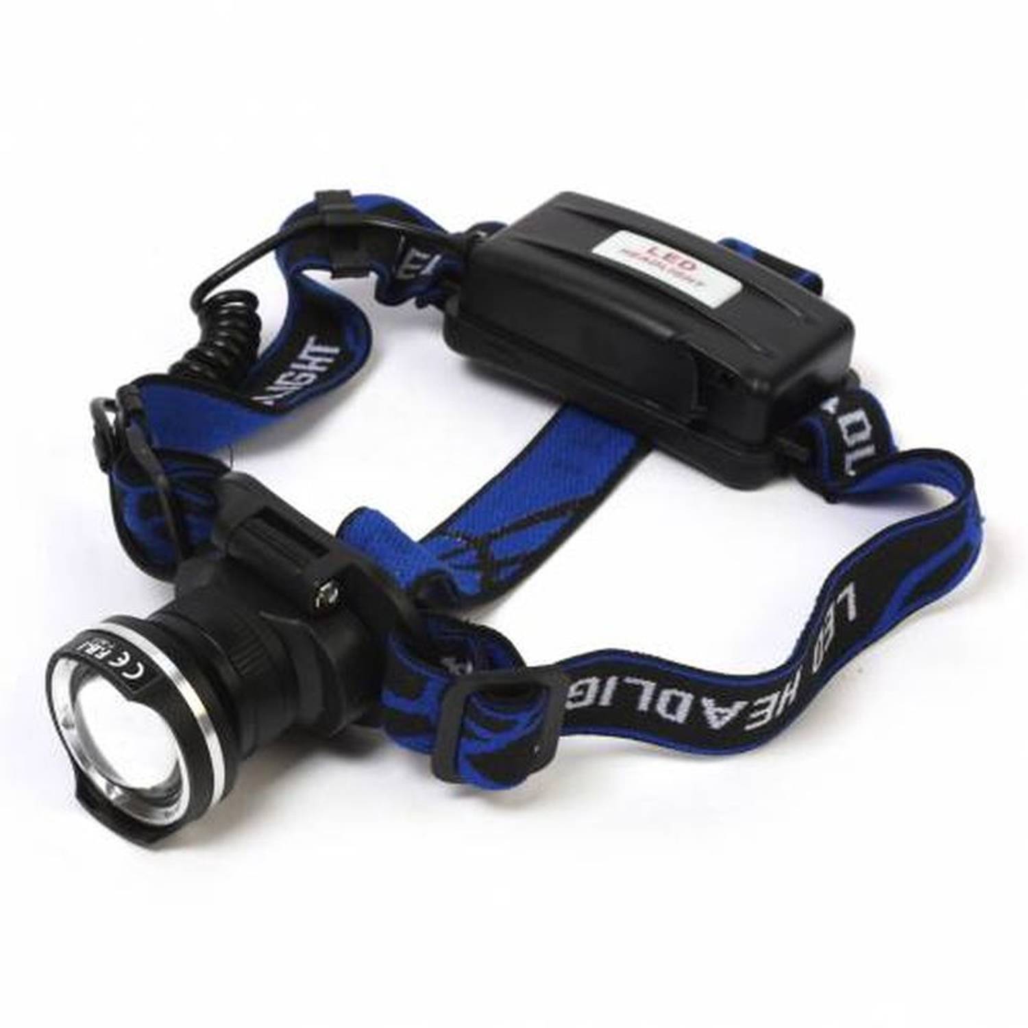 Фонарик F.B.I F-823 XLM T6 LED, водонепроницаемый, 700 м светового диапазона, 3 режима, зум, зарядка от сети и в автомобиле, аккумулятор и 2 года гарантии