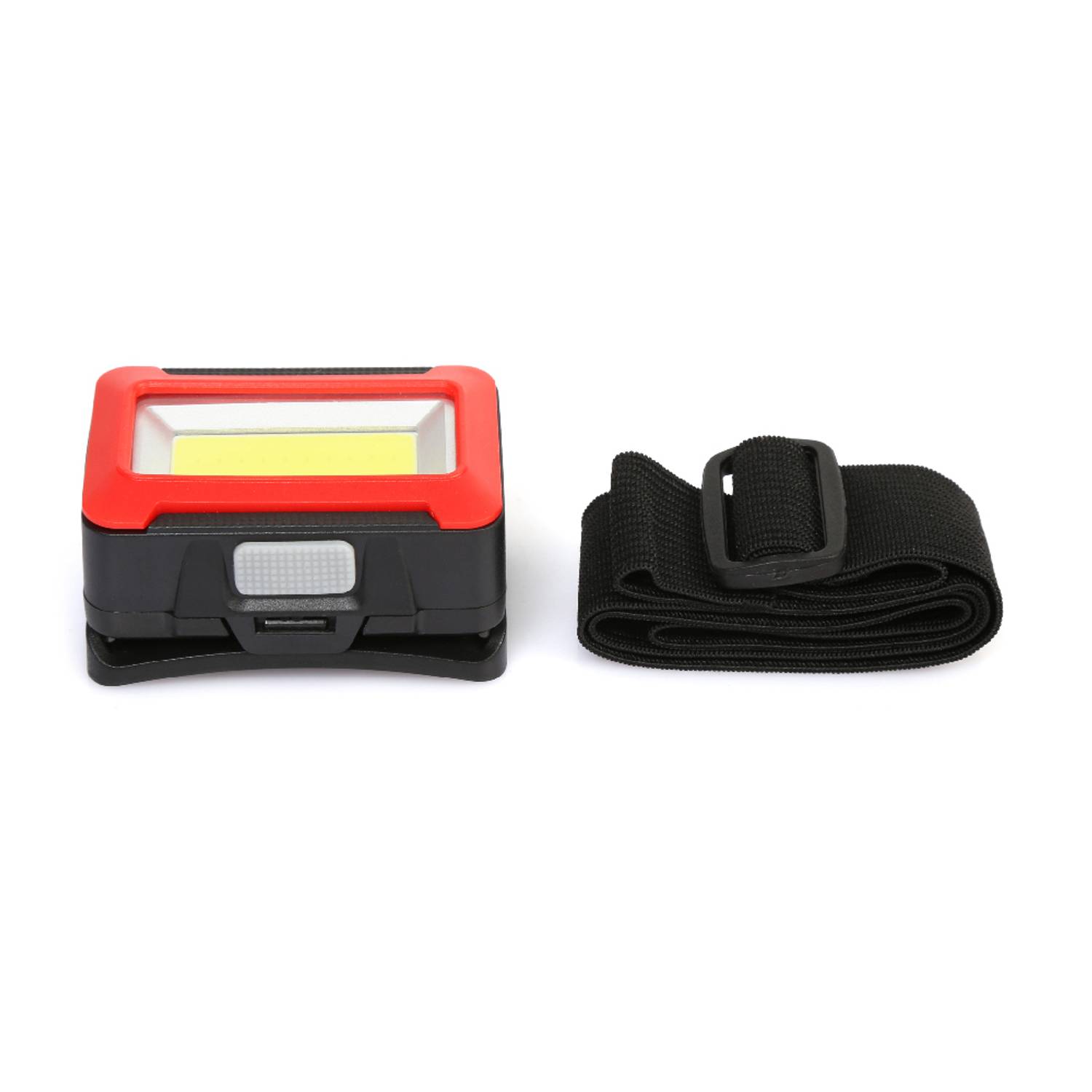 مصباح رأس مع بطارية وايتون WT-071 بتقنية LED البيضاء، مضيء لمسافة 100م بمدة تشغيل 9 ساعات، مثالي للاستخدام في الرحلات والتخييم