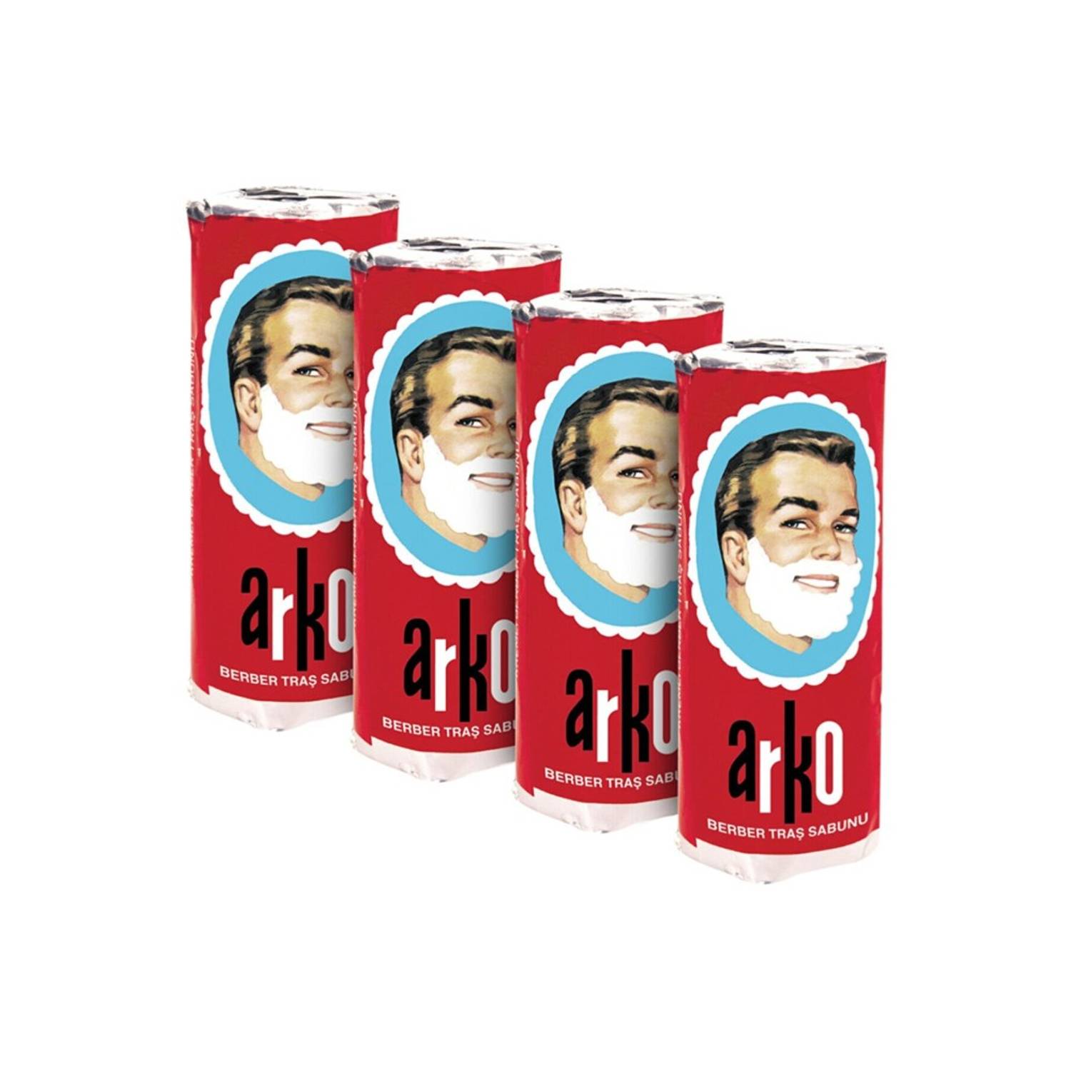 صابون حلاقة أركو 12 قطعة 12X75 غرام، مثالي لتجربة حلاقة مريحة ولطيفة على البشرة مع فوائد مرطبة ومهدئة للبشرة الحساسة