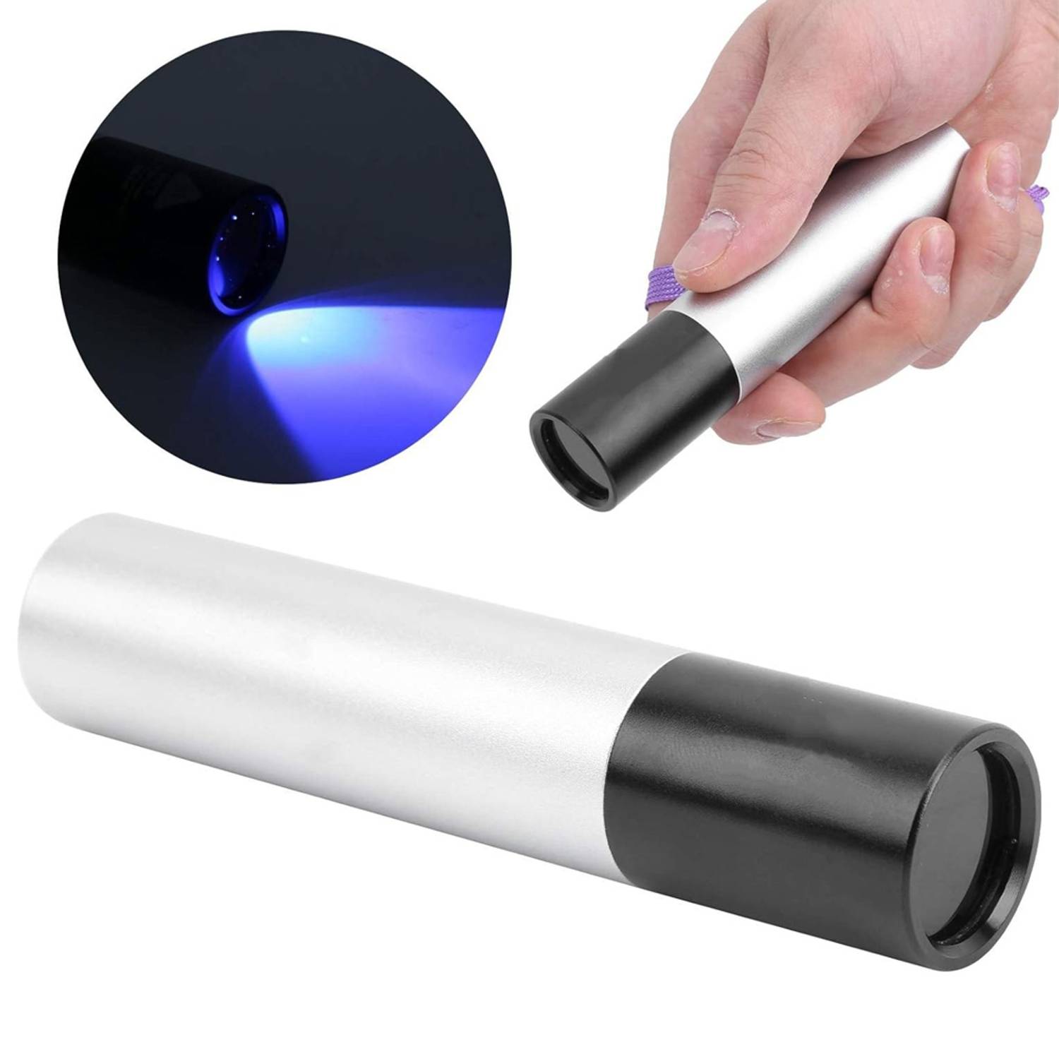 15 Ватт Ультрафиолетовый Свет для Обнаружения Фальшивых Денег Watton Wt-305 с LED-лампами, алюминиевым корпусом и длительным сроком службы