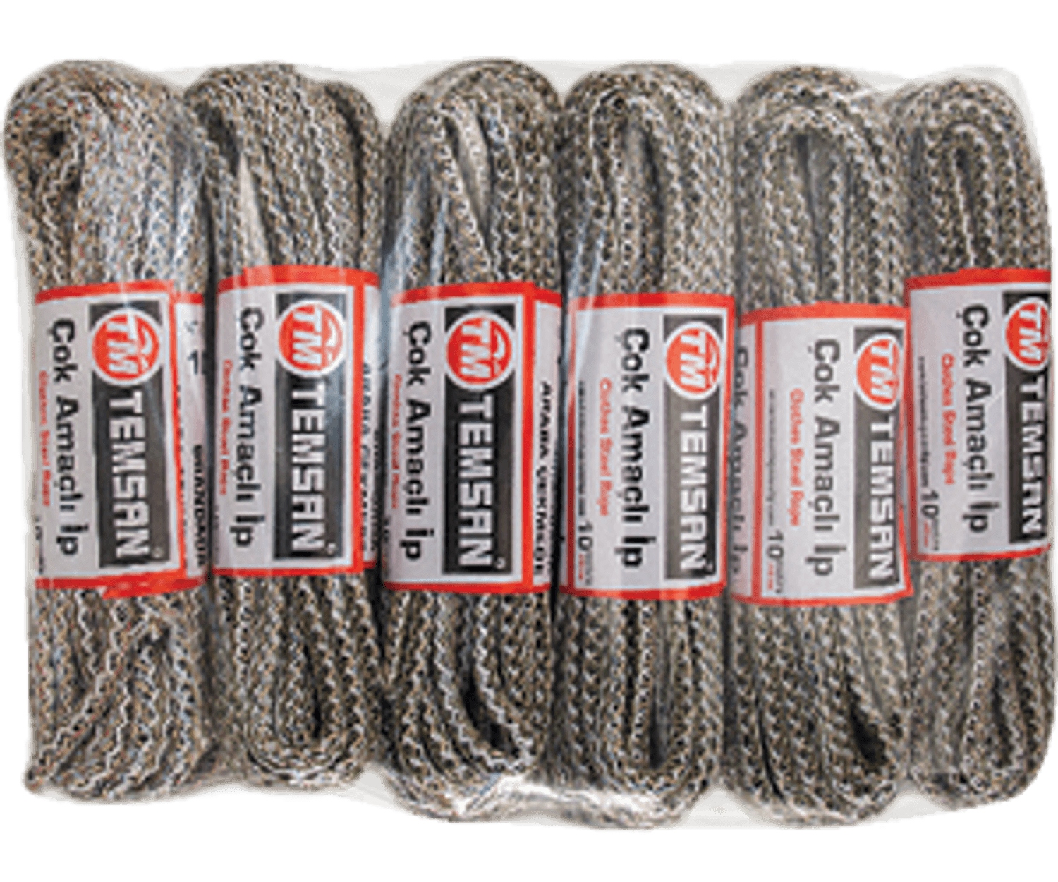 Temsan 10 mt Çok Amaçlı İp 12'li